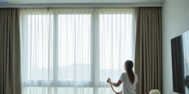Delicate sheer drape cleaning austral-nsw Matty Curtain Cleaning