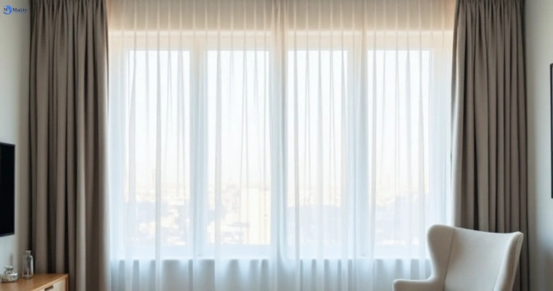 Restored vibrant drapes in austral-nsw QLD after Matty Curtain Cleaning